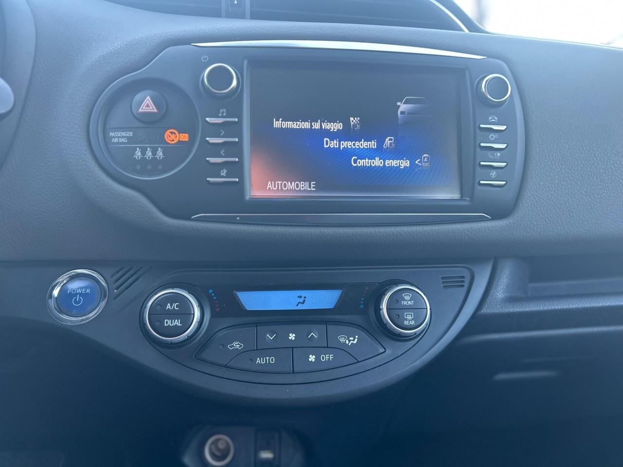 Toyota Yaris 1.5 Hybrid Y20 Bitone 2019 – Navi, Camera, Clima Auto, Unico Proprietario