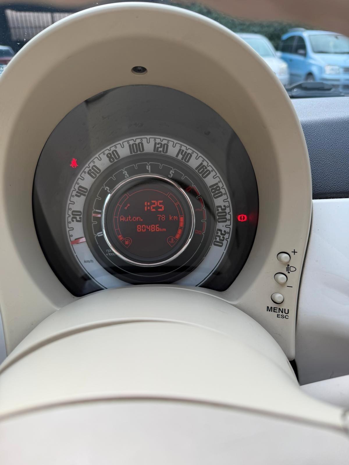 Fiat 500 1.2 Pop solo 80000km