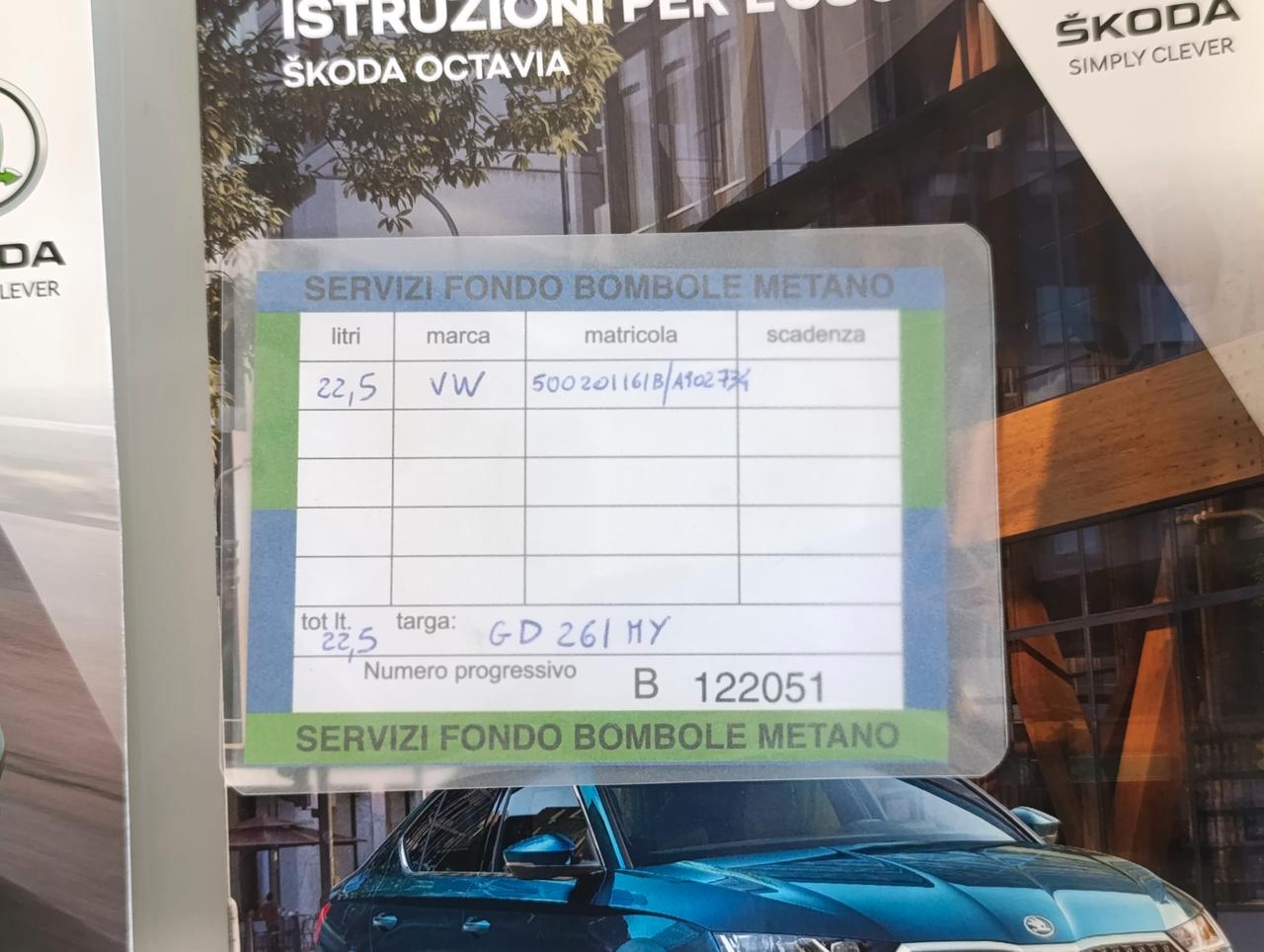 Skoda Octavia Wagon 1.5 g-tec Executive 130cv dsg