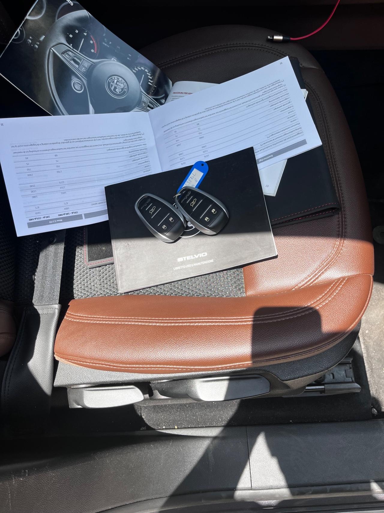 Alfa Romeo Stelvio Q4 2.2 tdi 210cv Full Tabacco