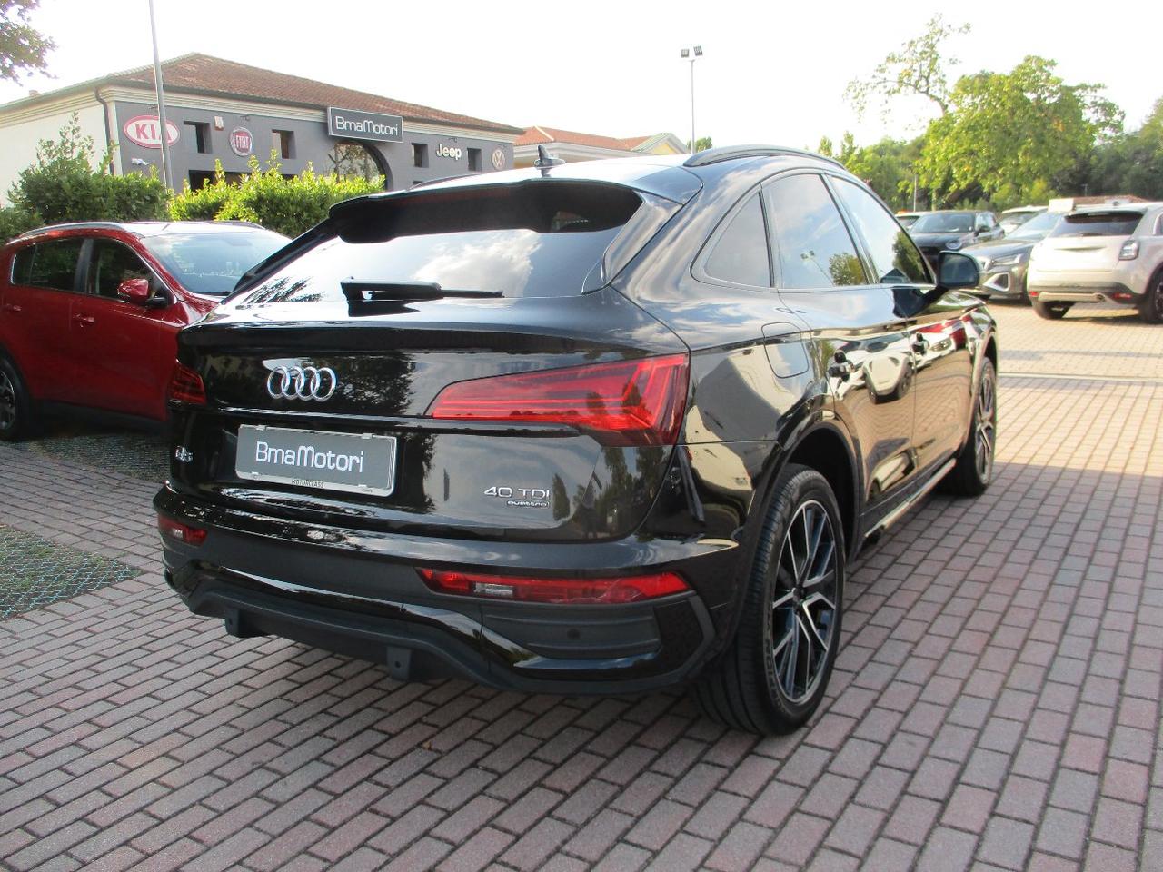 Audi Q5 Sportback 40 2.0 tdi mhev 12V S line Plus quattro s-tronic Black/HEAD UP
