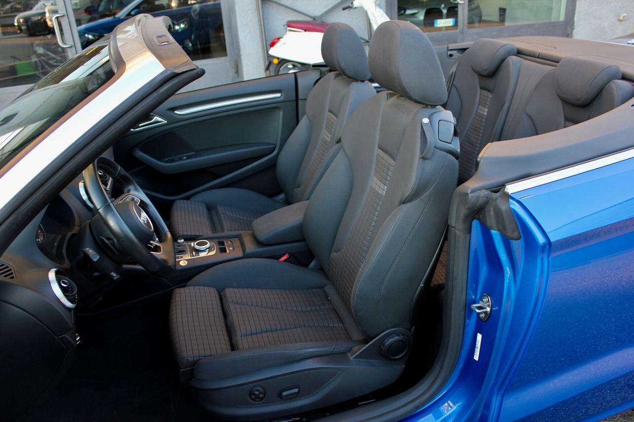 Audi A3 Cabrio 35 TFSI S-tronic ADMIRED SEDILI SPORTIVI PRONTA CONSEGNA!