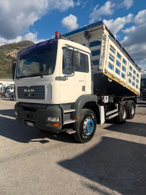 Autocarro Man TG 460 3 assi gemellato ribaltabile