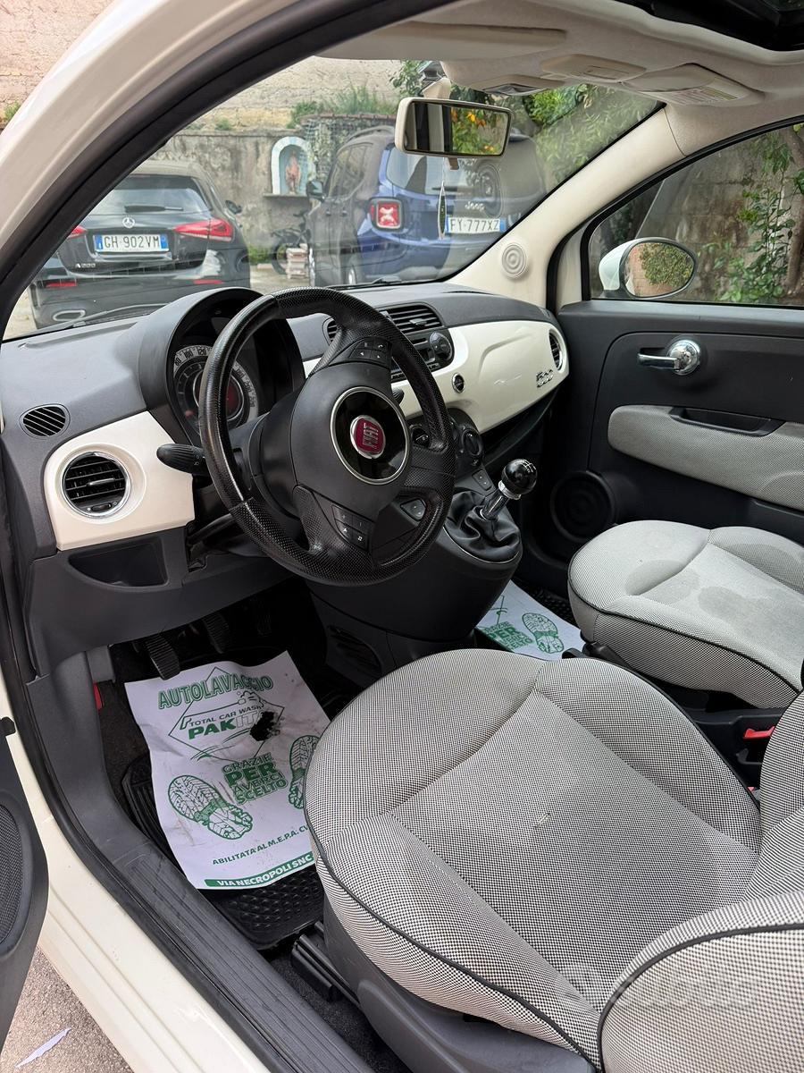 Fiat 500 1.3 Diesel 75cv lounge Tetto Apribile uni