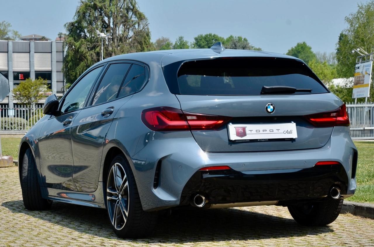 BMW 118d MSPORT 150cv AUTO, GAR. BMW 3/28, SERVICE BMW, UFF ITALIANA, EURO 6D, RETROCAMERA, PERMUTE