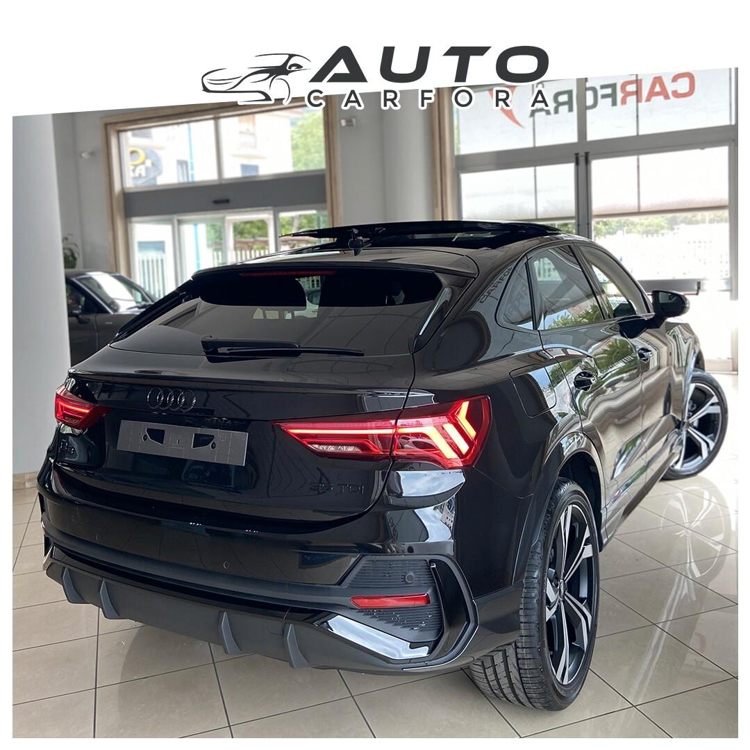 Audi Q3 SPB 35 TDI Identity Black km0 |tetto|matrix|R 20"!