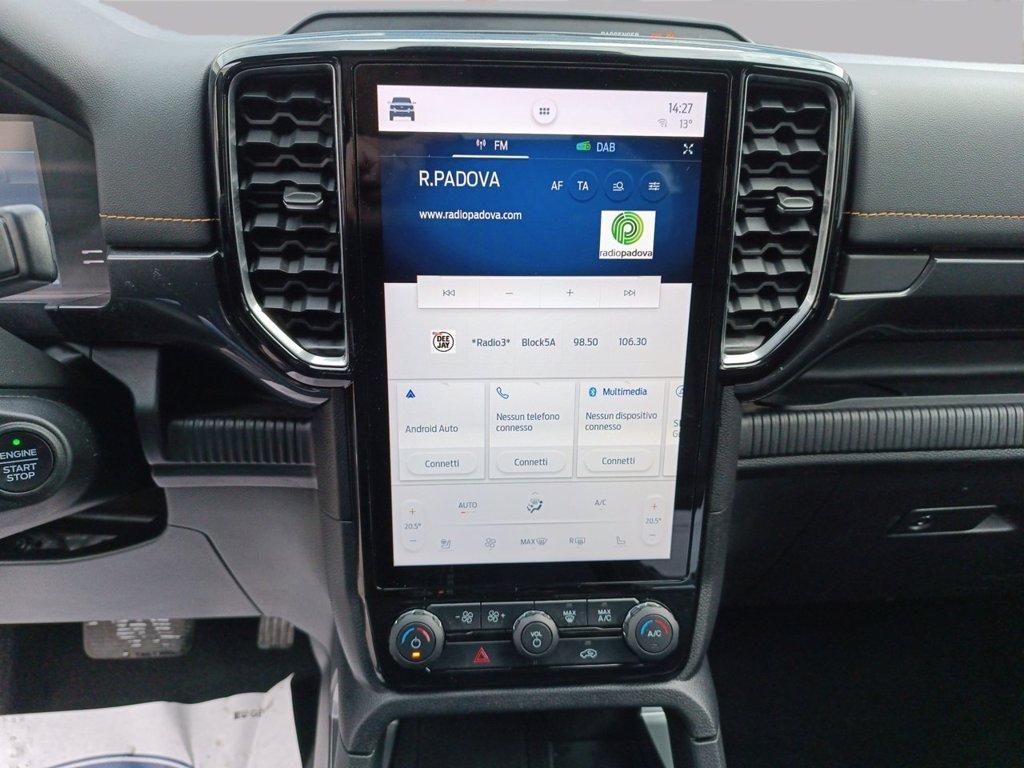 FORD Ranger 2.0 ecoblue doppia cabina wildtrak awd 205cv auto del 2023