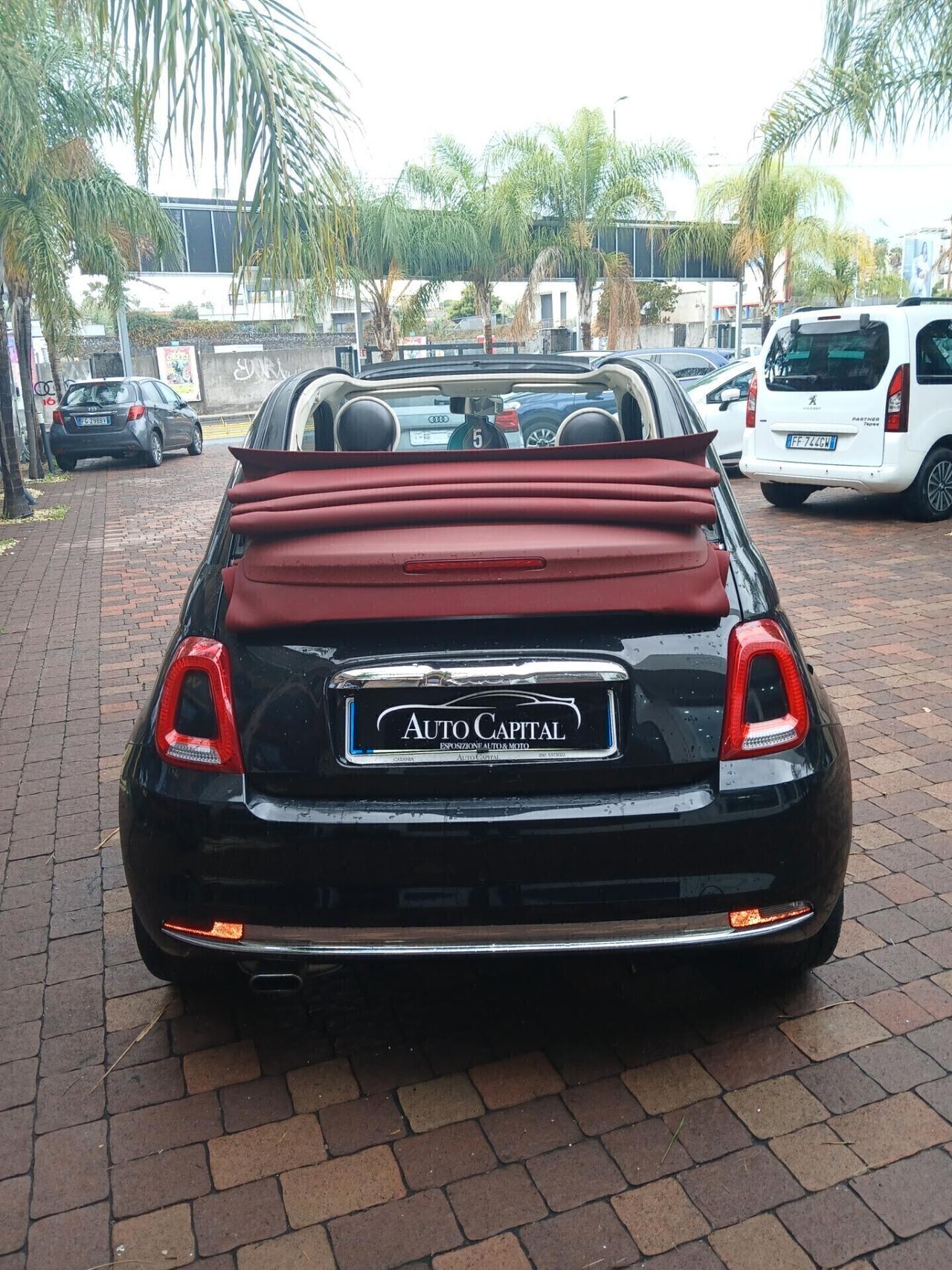 fiat 500 cabrio 2019 automatica 11500