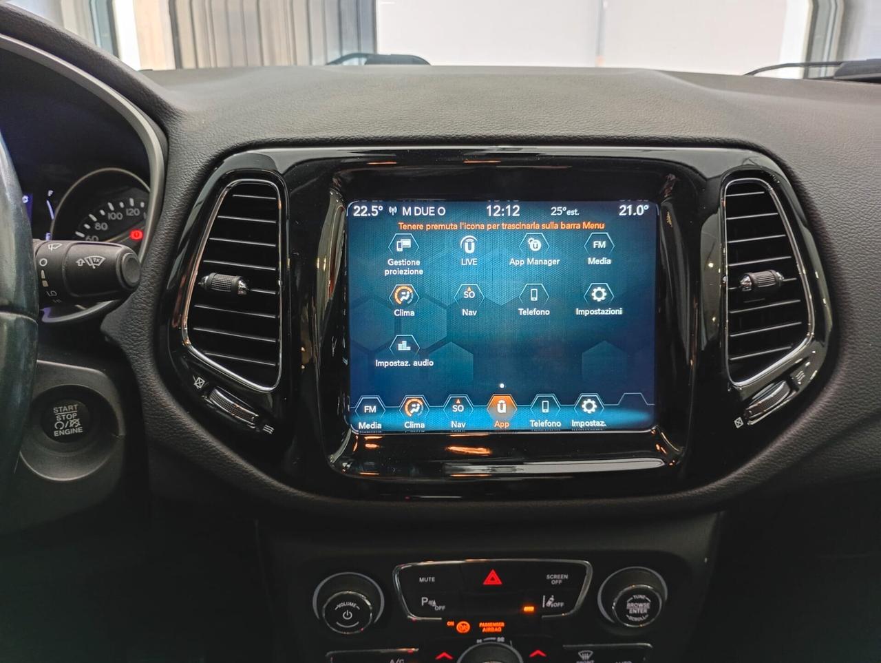 Jeep Compass 2.0 MJET 140CV 4x4 Automatica Night Eagle Navi Pelle