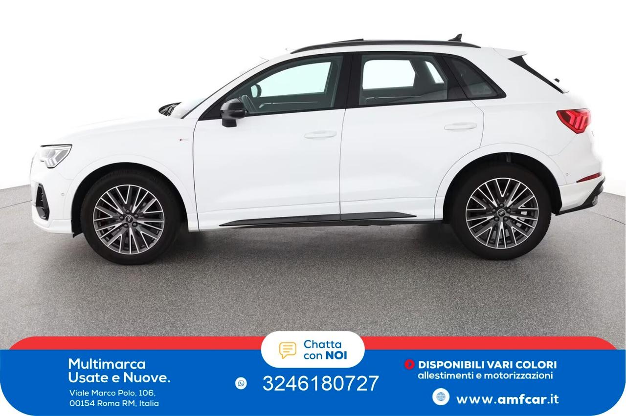 Audi Q3 35 TDI S tronic S line Panoramico telecamera car play