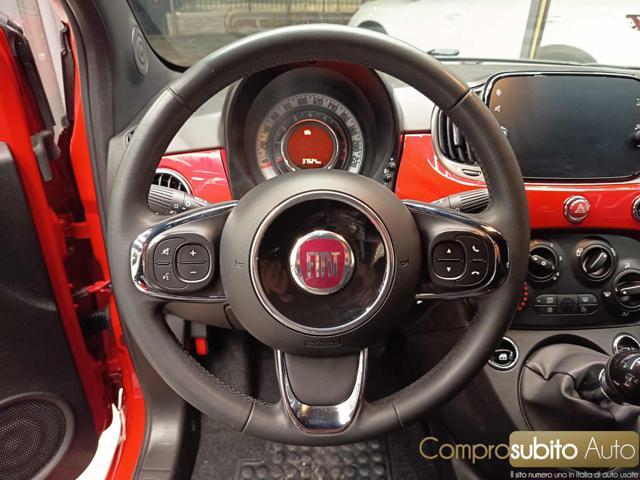 FIAT 500 1.0 Hybrid Red