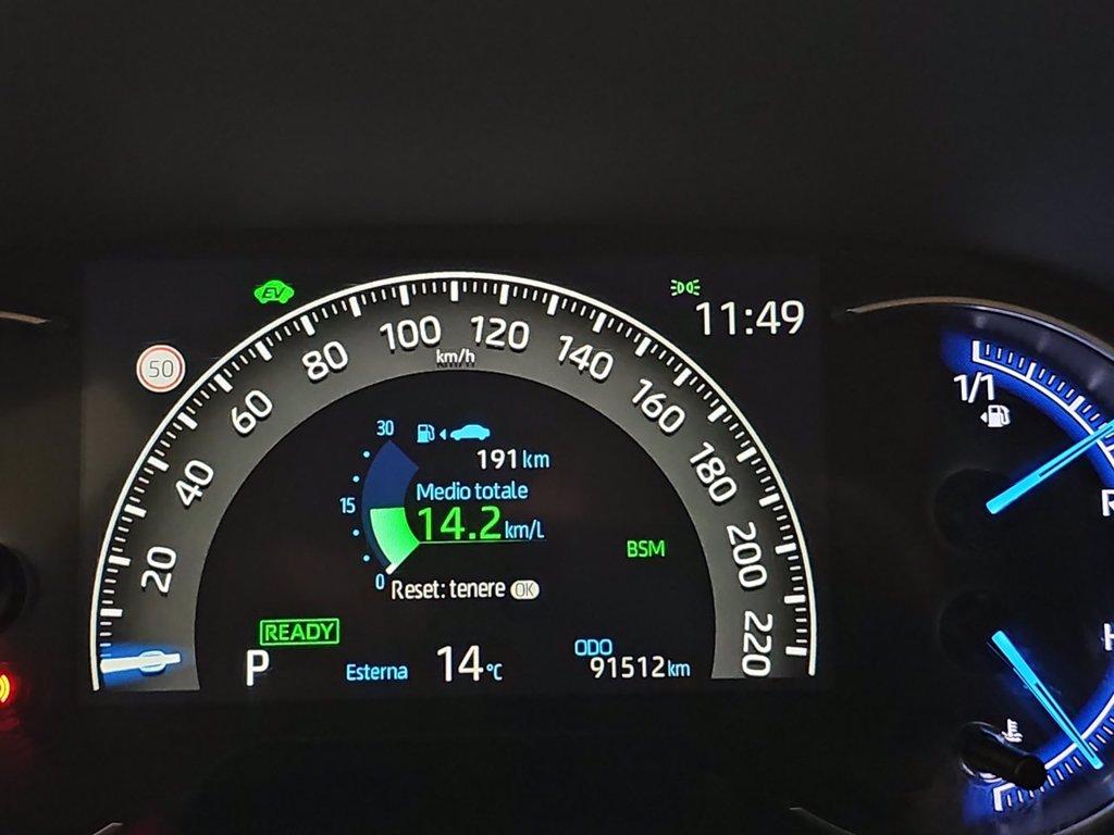 TOYOTA Rav4 2.5 vvt-ie h style 2wd 218cv e-cvt del 2021