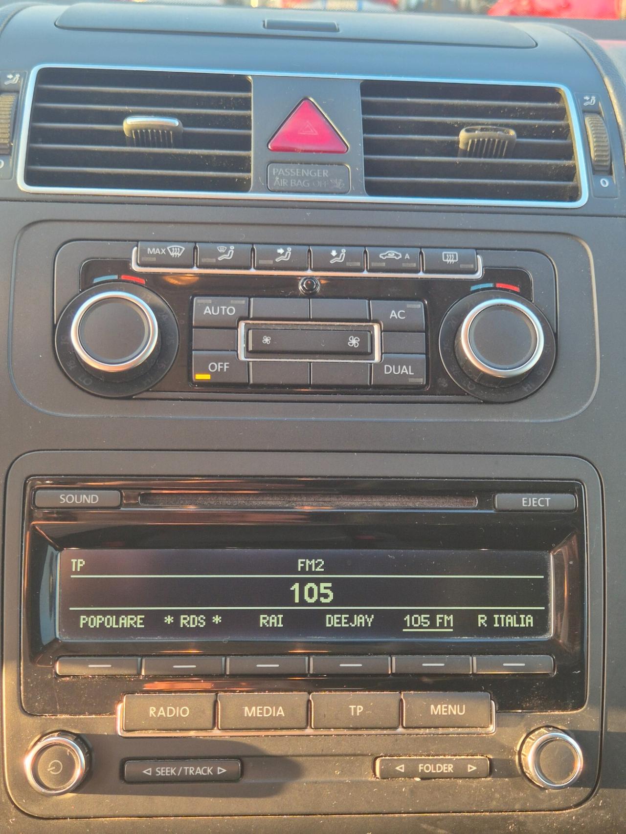 Volkswagen Touran TDI 105cv Comfortline 7 POSTI