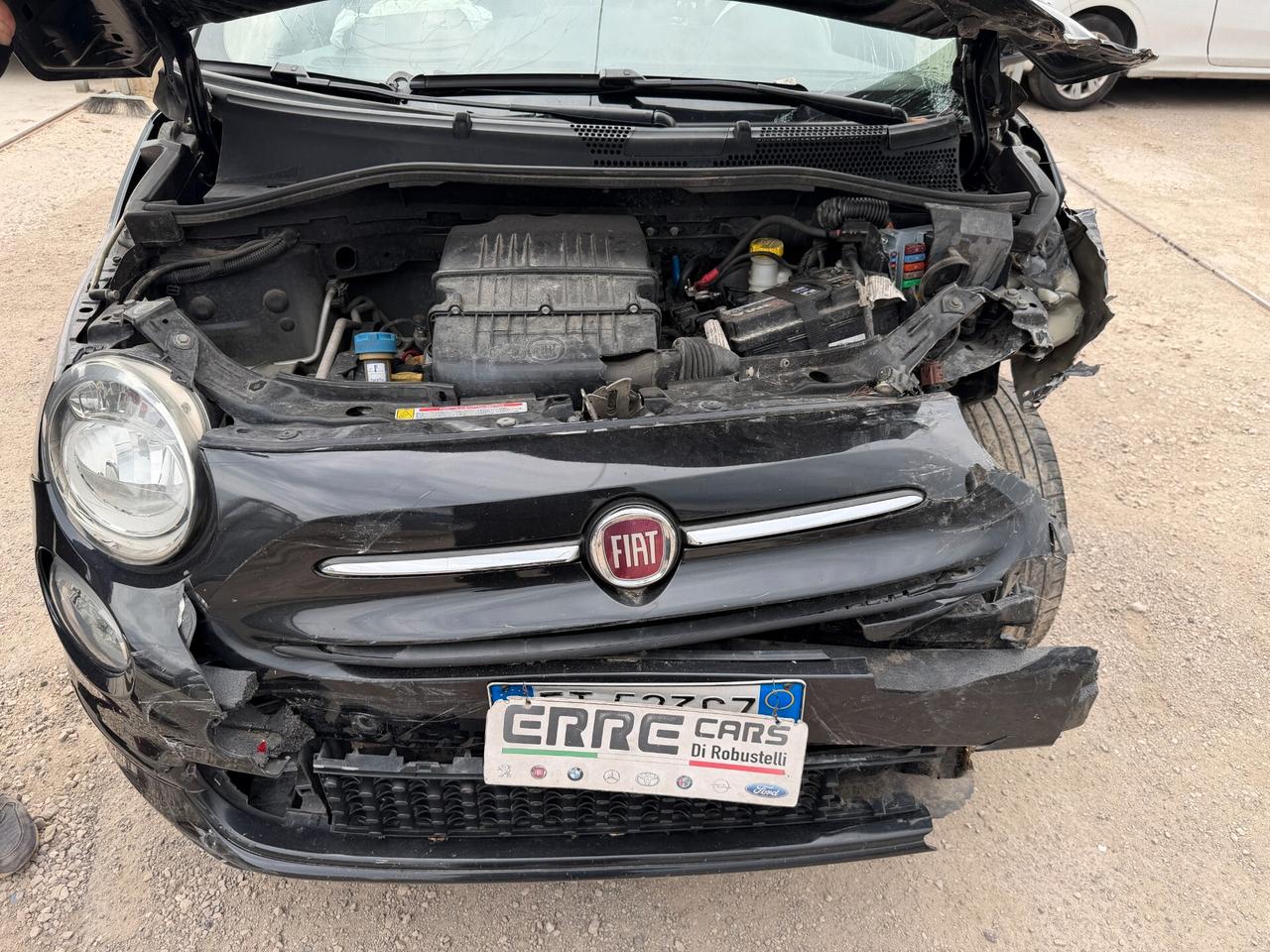 FIAT 500 ANNO 2018 1.2 BENZINA 69 CV *SINISTRATA