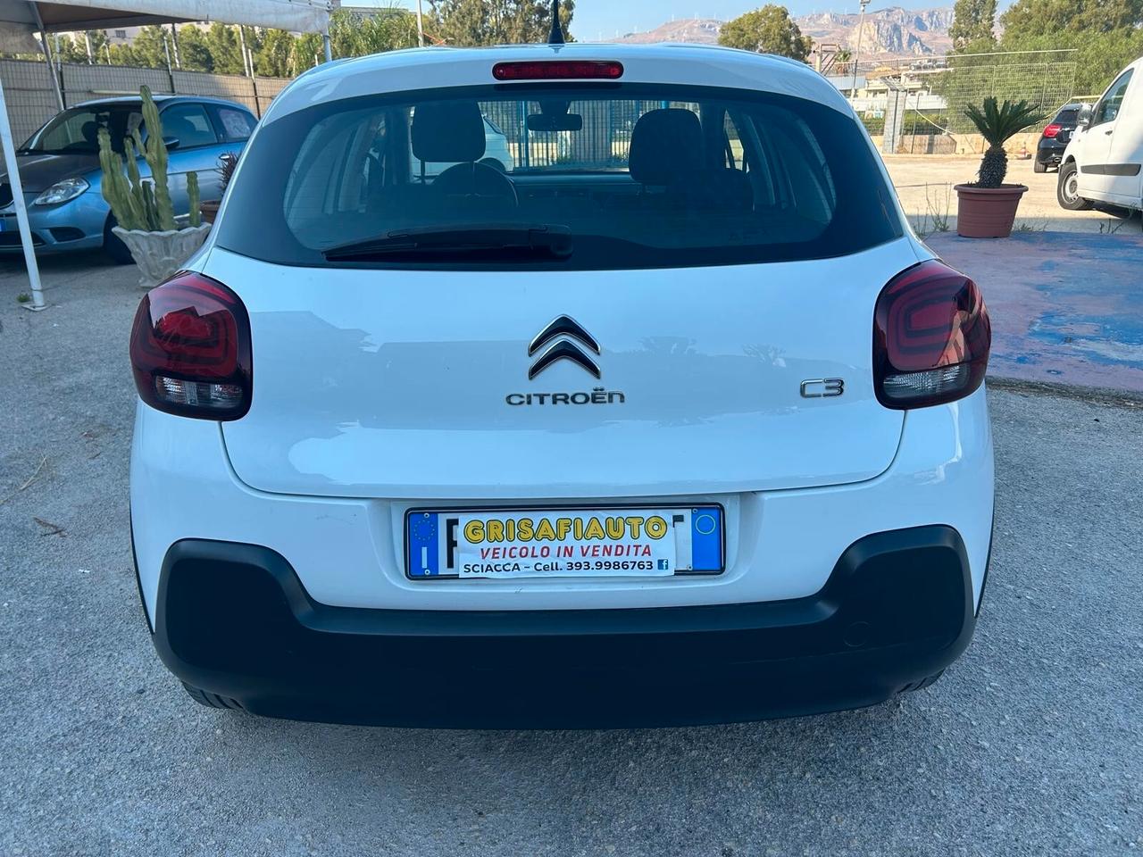 Citroen C3 1.2 benzina 83cv 2019
