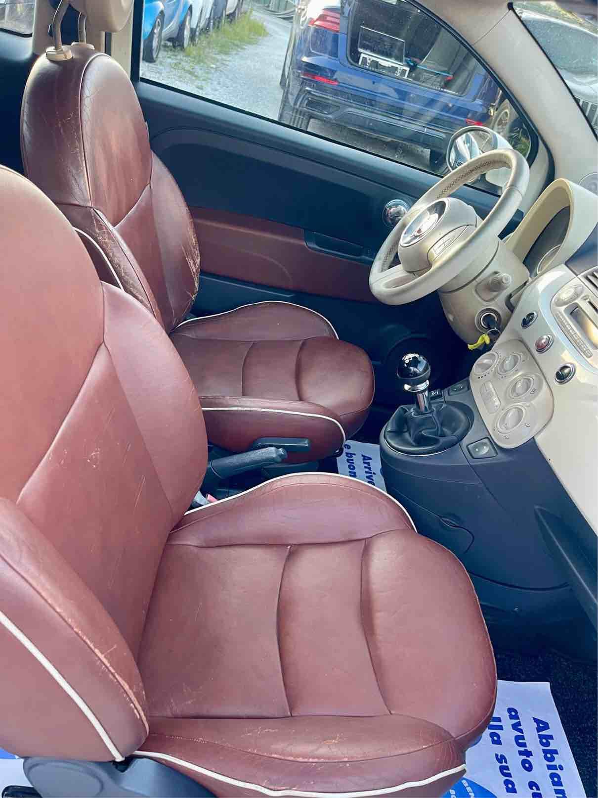 FIAT 500 - GPL - PELLE -