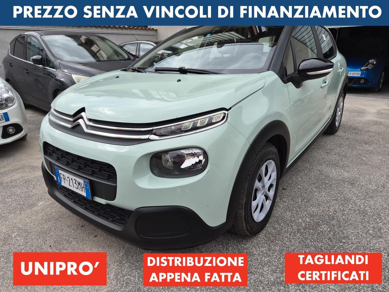 Citroen C3 *PREZZO VERO* 1.2 DISTRIBUZIONE APPENA FATTA UNIPRO