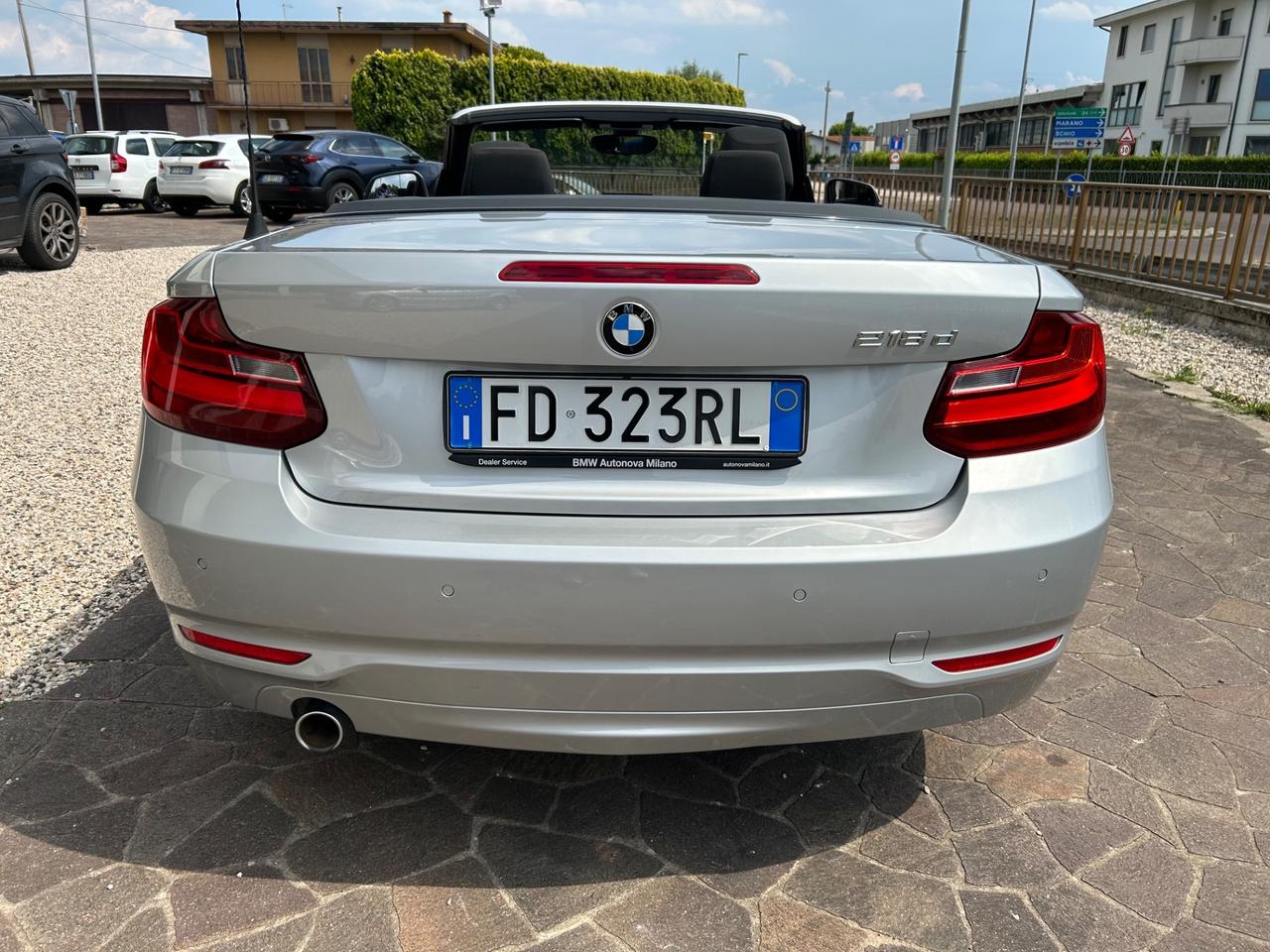 Bmw 218d - 2016 Cabrio 150 CV 96.000 KM