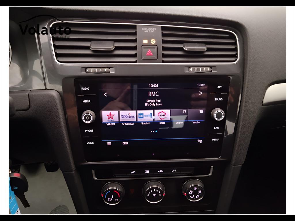 VOLKSWAGEN Golf VII 2017 5p - Golf 5p 1.6 tdi Trendline 90cv