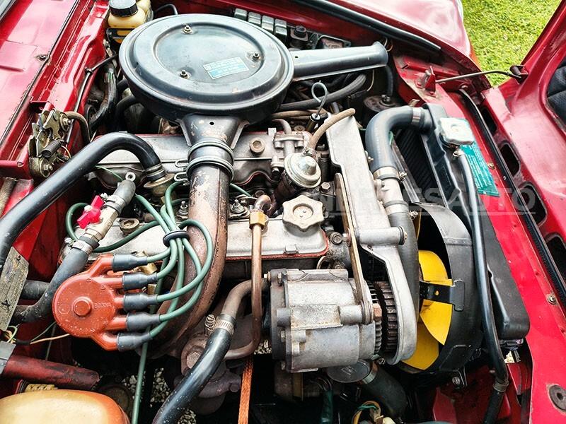 Fiat 124 Spider 1800 – Rossa Interni Neri CRS Anno 1975