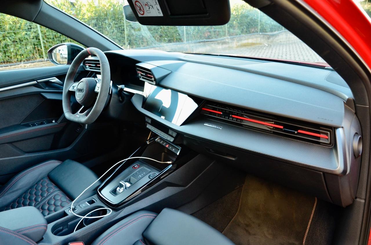 AUDI RS3 SPORTBACK 2.5 TFSI QUATTRO 400cv S-TRONIC, ECCELLENTI CONDIZIONI, SERVICE AUDI, TETTO, MATRIX, HI-FI BANG&OLUFSEN, DYNAMIC PACK, PERMUTE