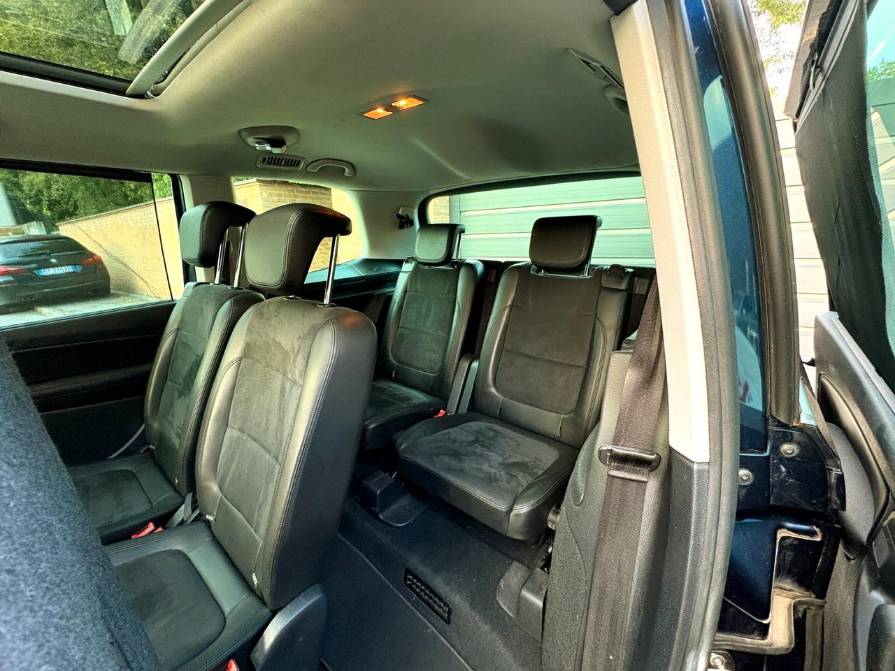 VW SHARAN 2.0D 6m-7POSTI-Pelle,Tetto-2014
