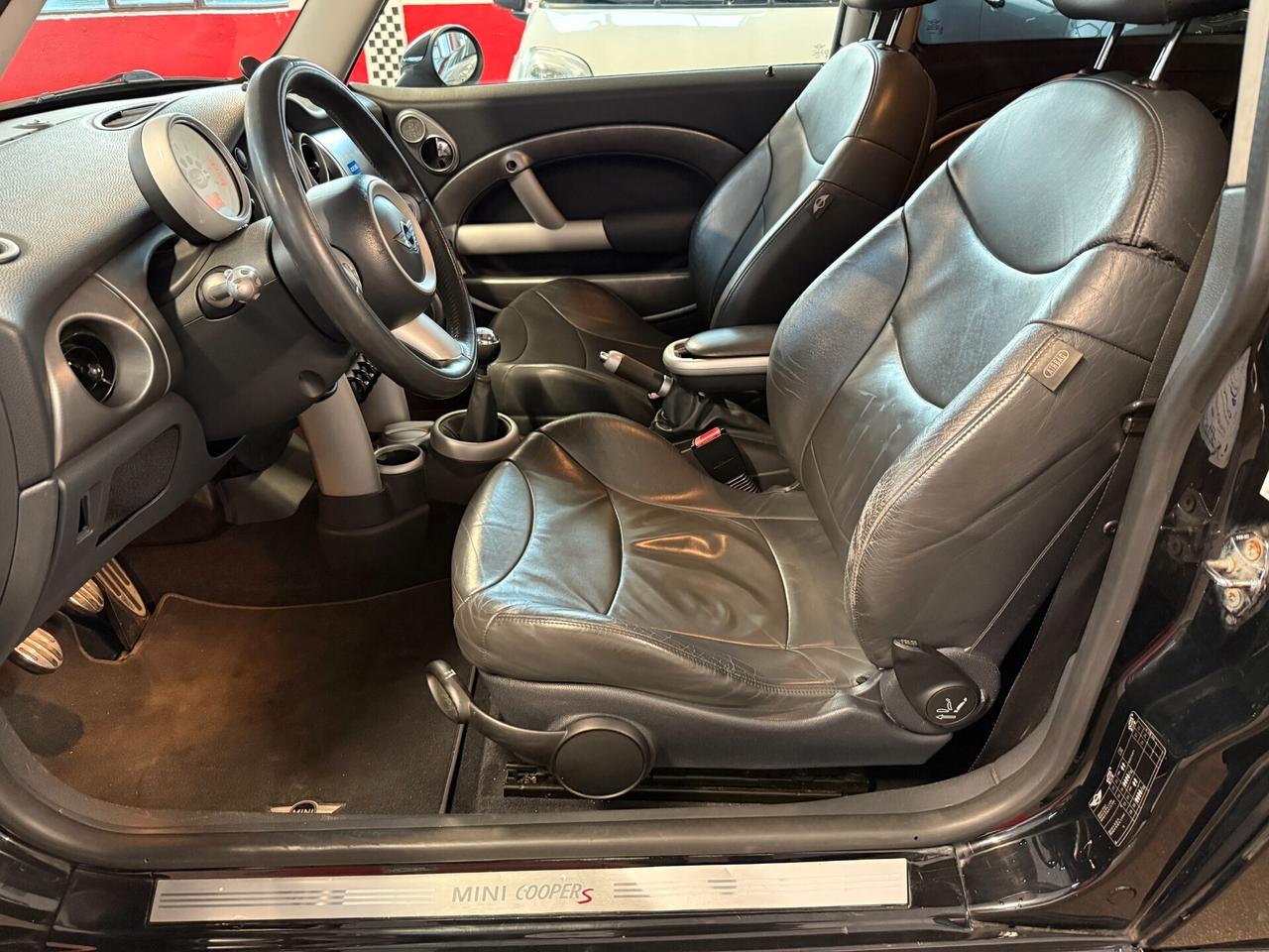 Mini 1.6 COOPER S KIT JCW ORIGINALE 200cv - TETTO - PELLE