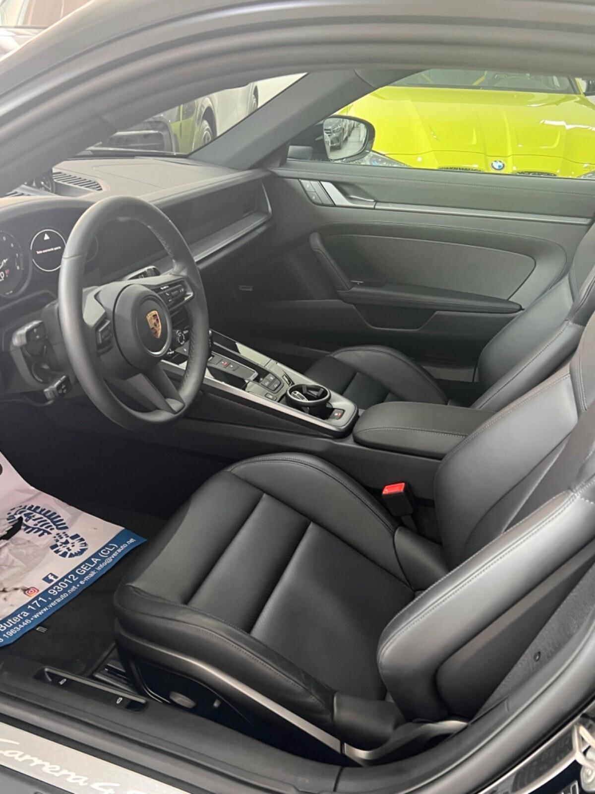 Porsche 992 Carrera 4S possibilità noleggio no scoring