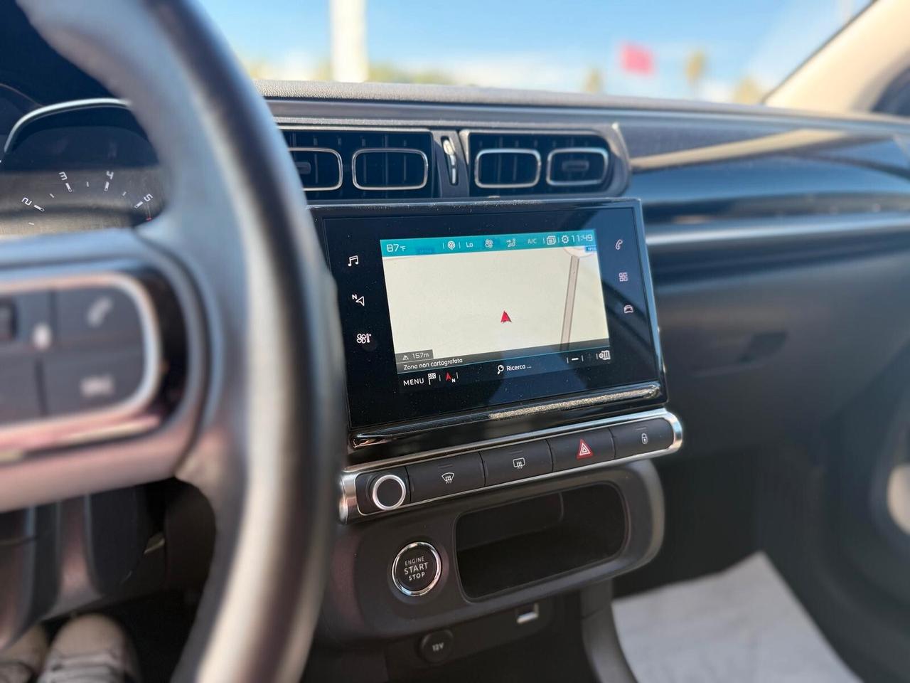 CITROEN C3 SHINE 1.2 110 CV - AZIENDALE - km 34.000