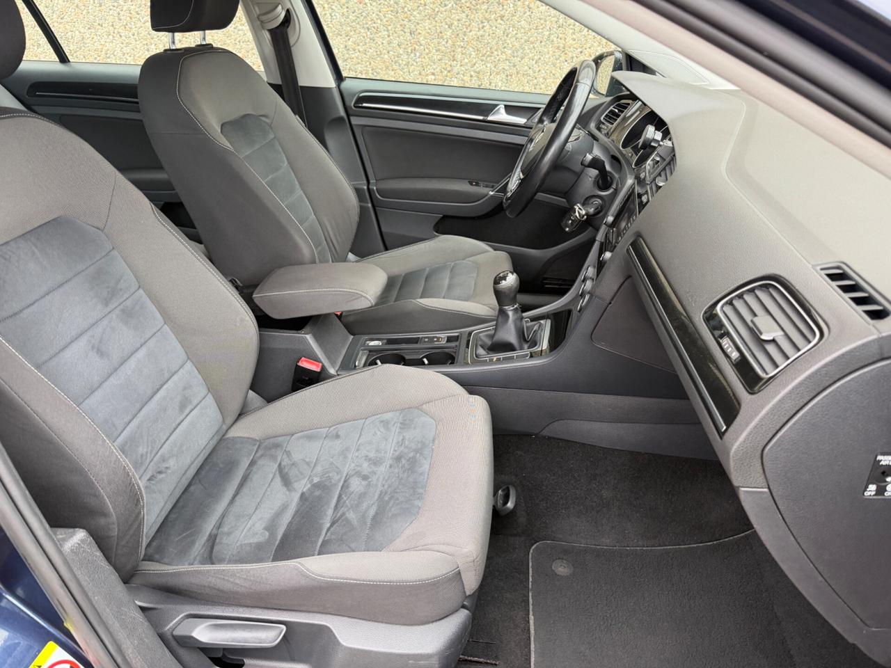VW GOLF 7 R-LINE 1.6TDI GANCIO TRAINO 1500kg
