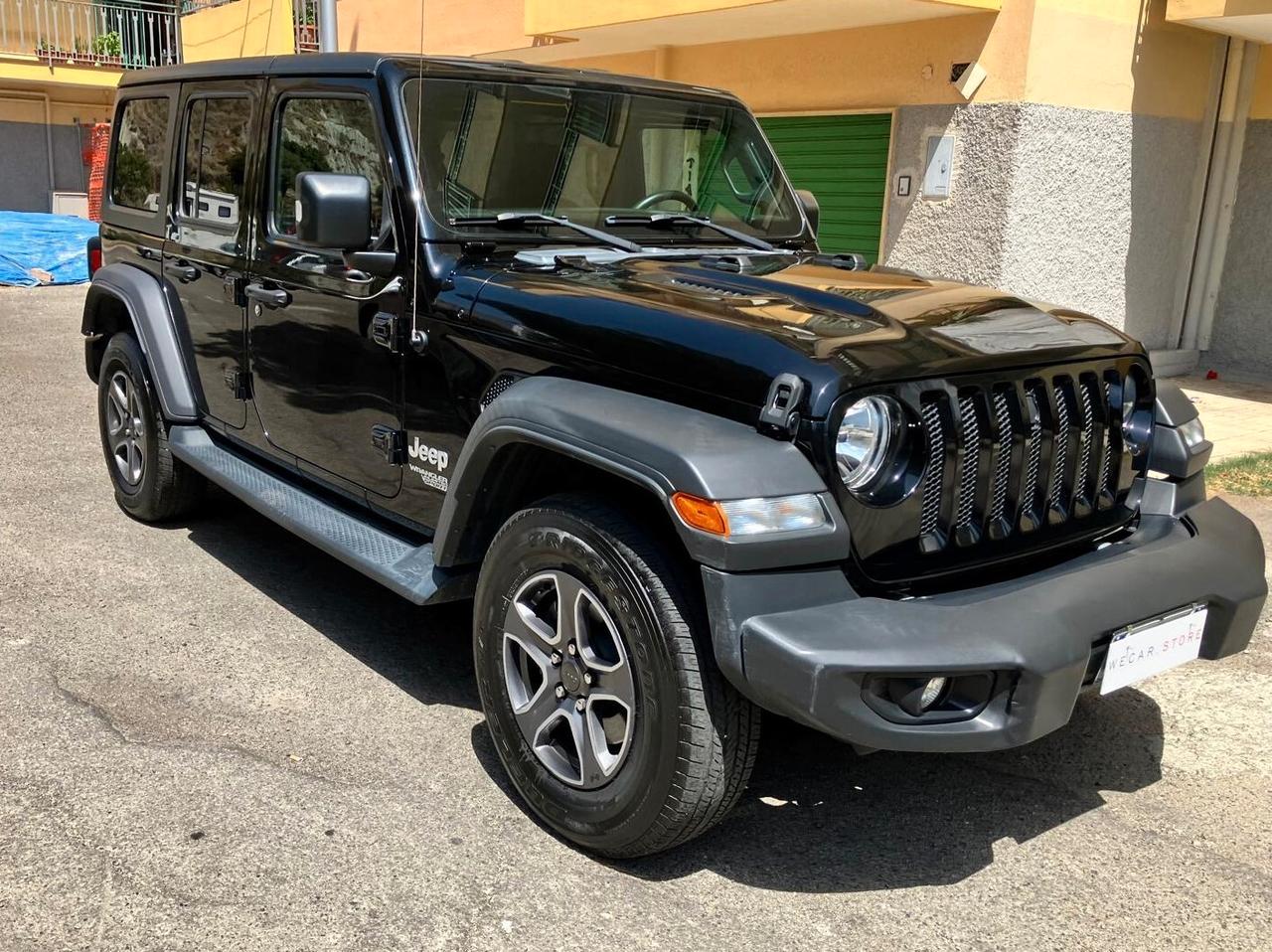 Jeep Wrangler Unlimited 2.2 Mjt II Sahara uff ITA cert