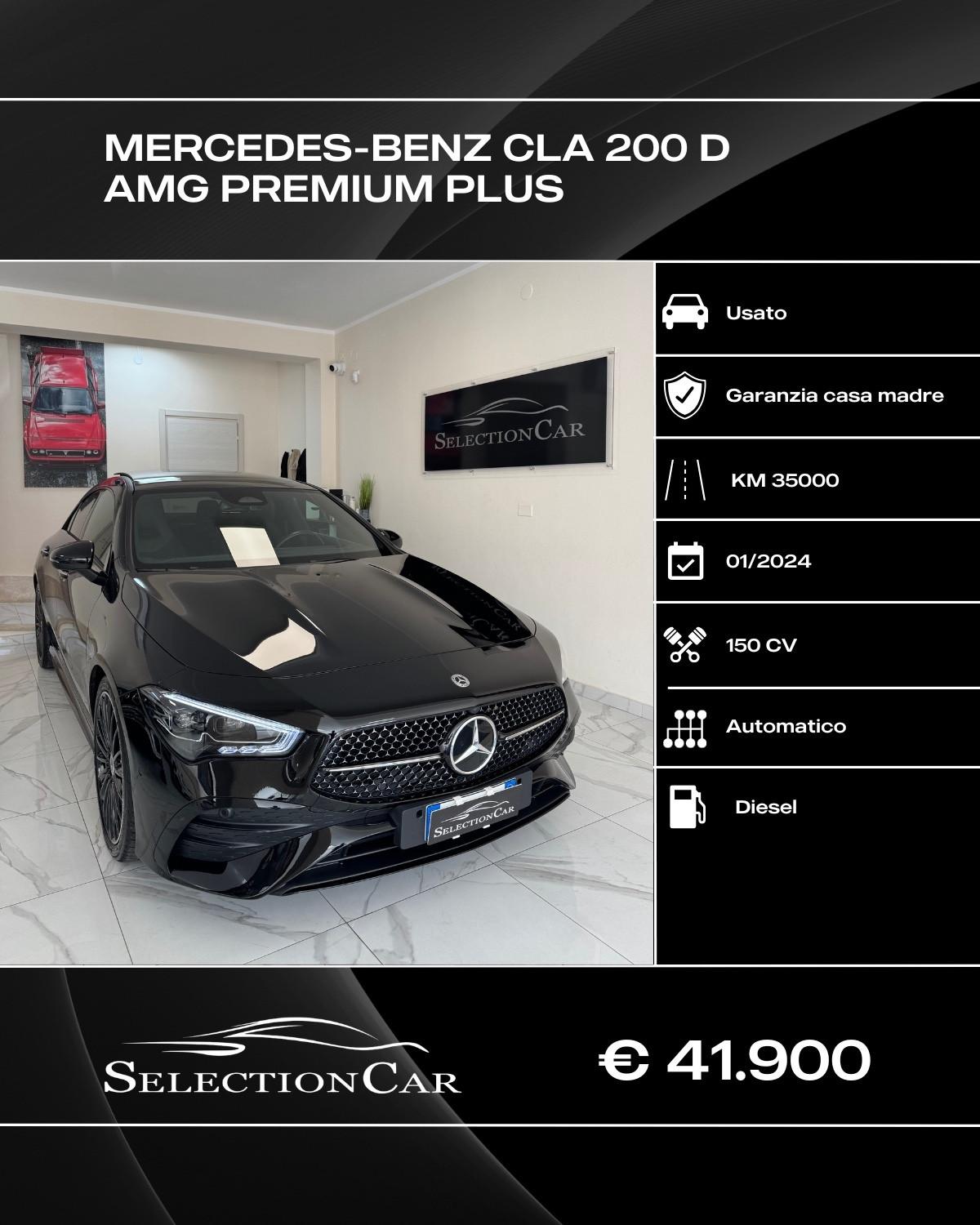 Mercedes-benz CLA 200 d Automatic AMG Line Premium Plus
