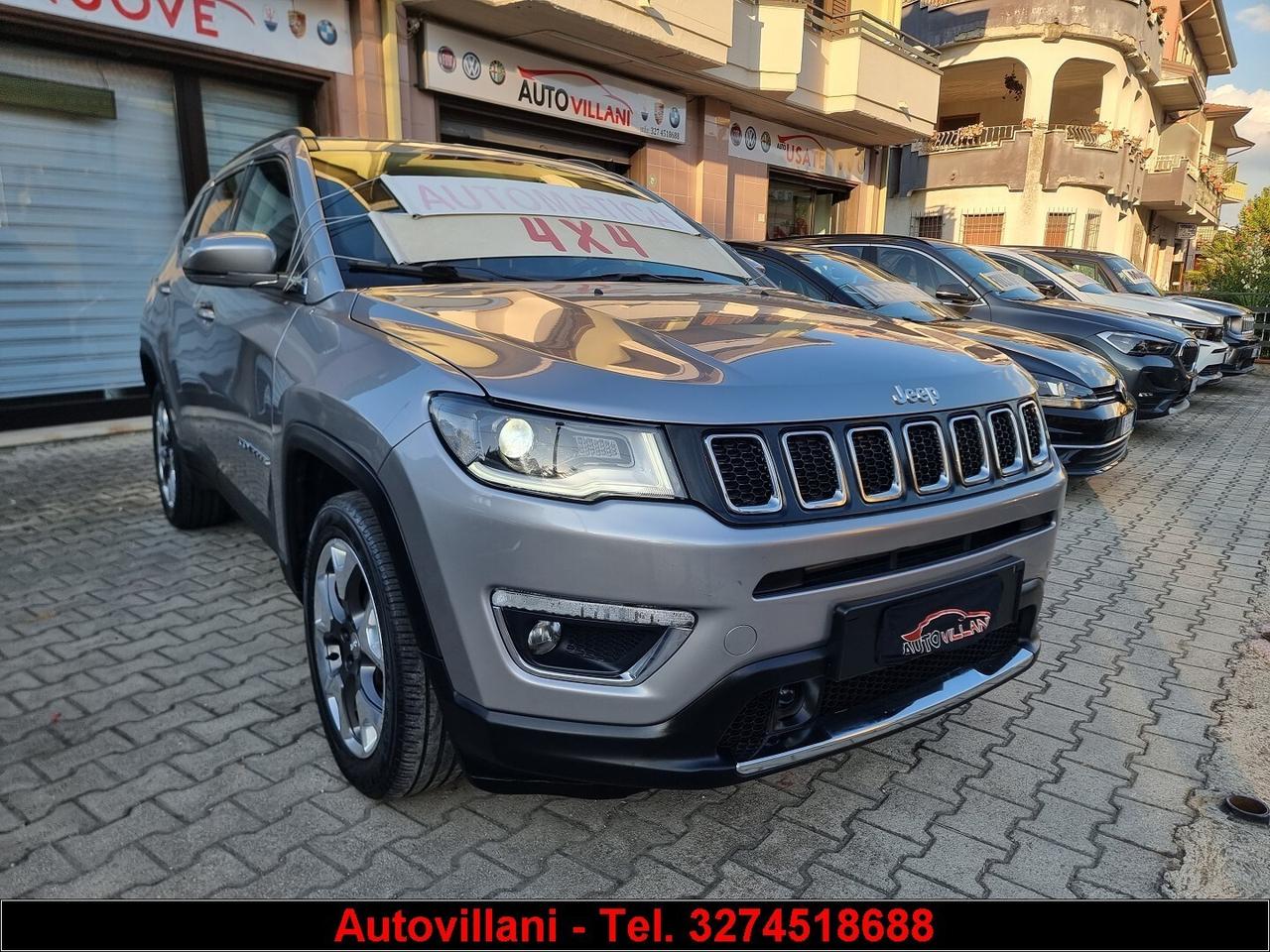 Jeep Compass 2.0 mjt 140cv Limited 4x4 automatica