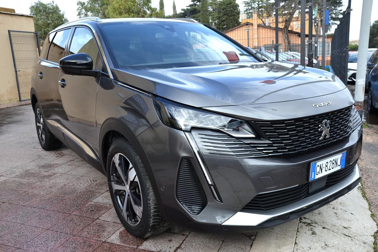 Peugeot 5008 1.5 HDi 130CV 7POSTI AUT.+NAV+LED+RCAM+PELLE+PDC