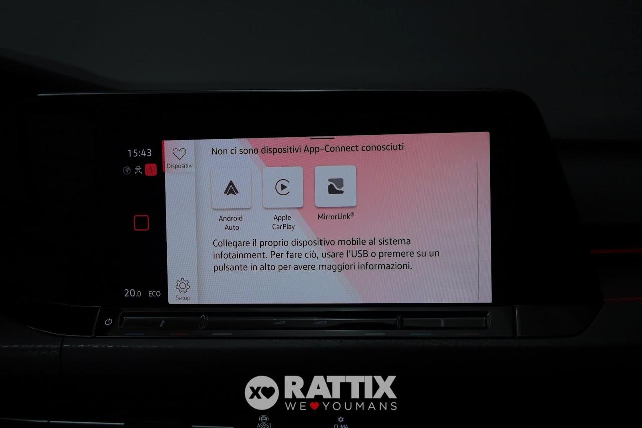 Volkswagen Golf GTE 1.4 150CV DSG + tetto apribile