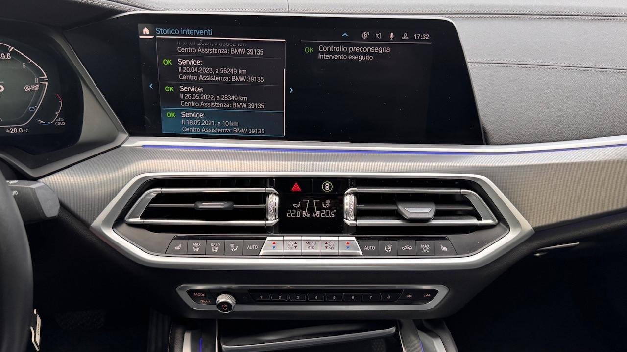 Bmw X6 xDrive40d 340CV Unico proprietario