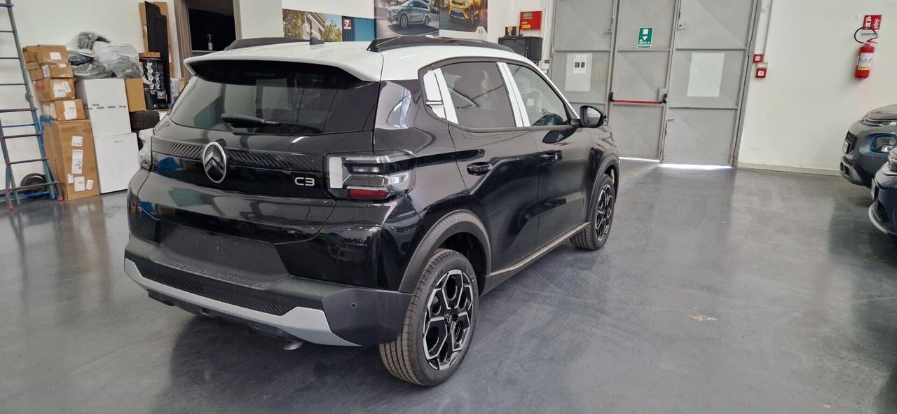 Citroen C3 Turbo 100cv allestimento MAX