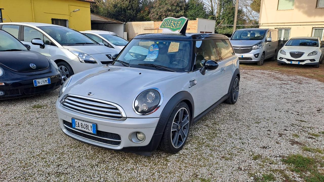 Mini Cooper D Clubman 1.6 16V -INTERNI IN PELLE TOTALE GARANZIA 12 MESI