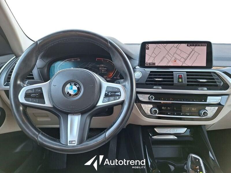 BMW X3 xDrive 20d 190 CV Mild Hybrid 48V Automatica NAVI LED Luxury
