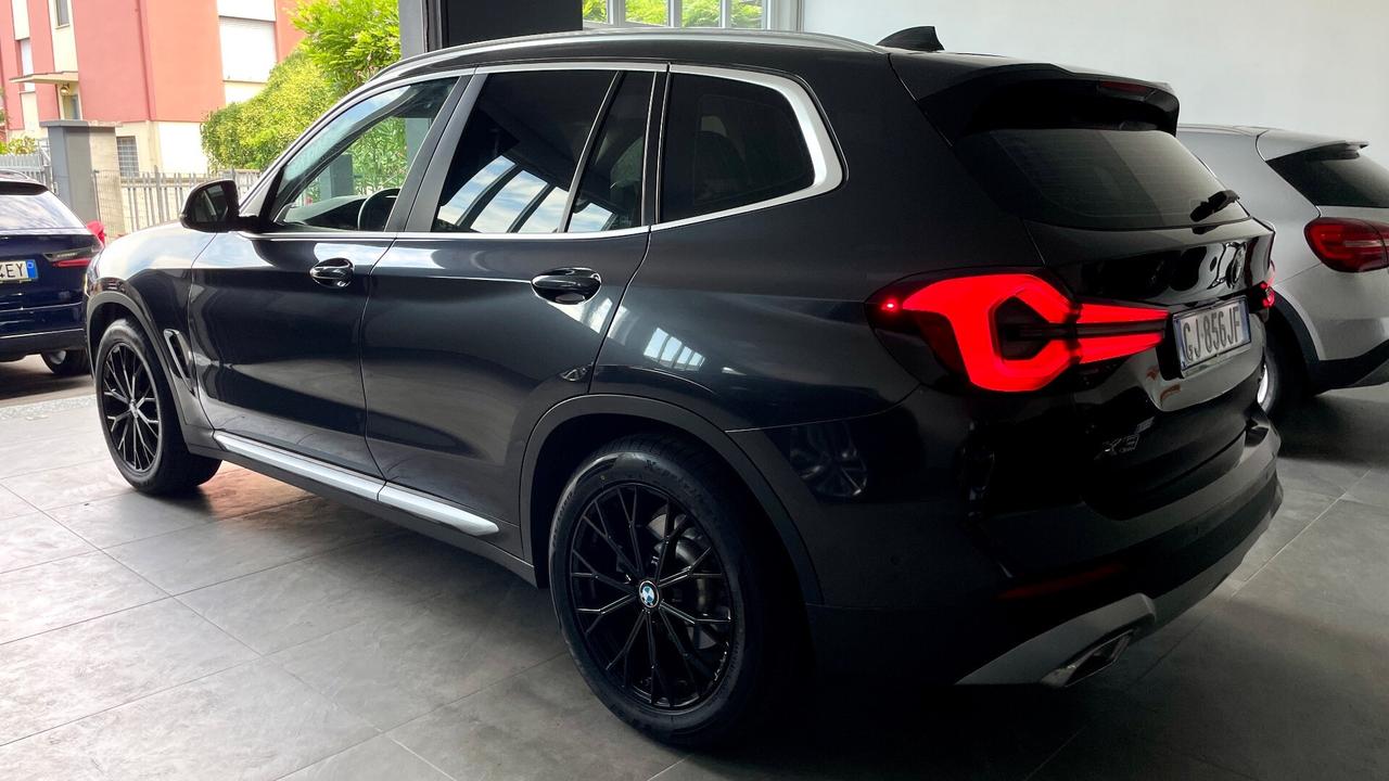 BMW X3 X-DRIVE 20D 48V 2.0 BUSINESS ADVANTAGE 190 CV - FULL LED, PELLE, TELECAMERE 360°