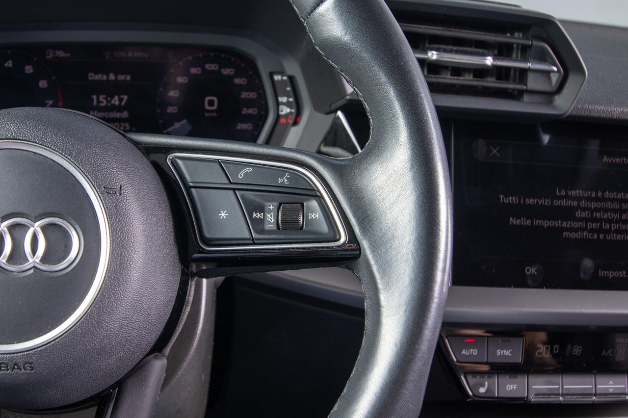Audi A3 Sportback 35 1.5 Tfsi Sport 150 Cv