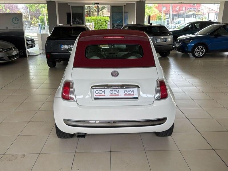 FIAT 500C Cabrio 1.2 69cv Lounge America