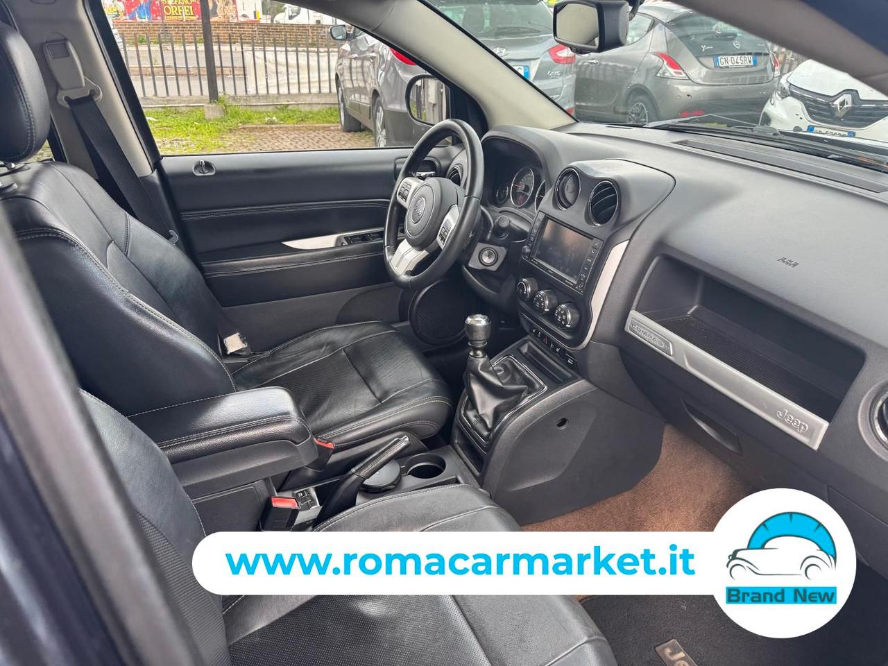 Jeep Compass 2.2 crd Limited 4wd 163cv KM CERTIFICATI