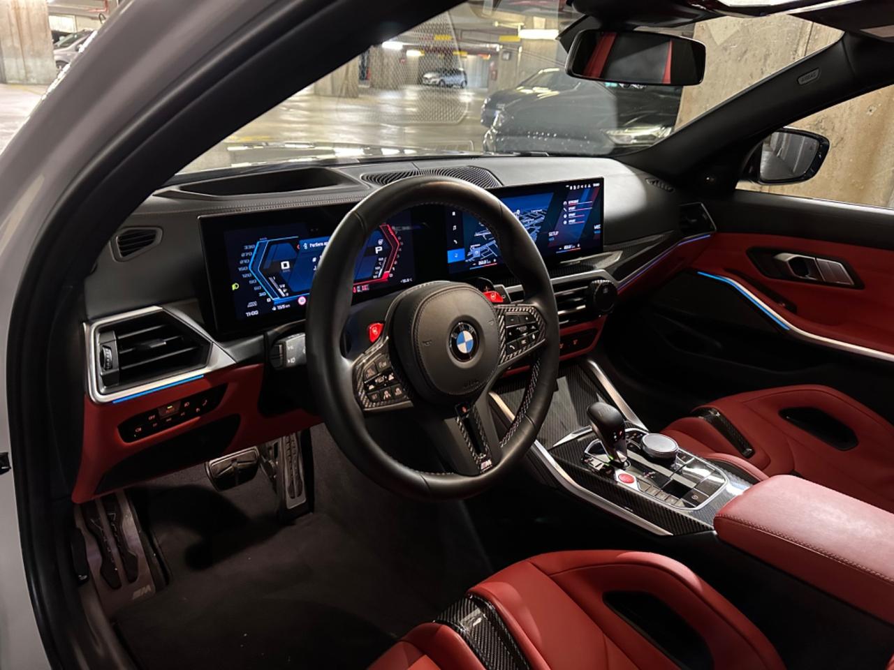 Bmw Seleziona M3 Touring Competition carbonio sedili a guscio