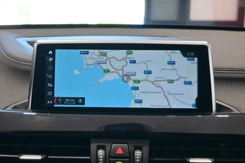 BMW X1 16D 115CV STEPTRONIC S-DRIVE XLINE PLUS ( FARI LED - PELLE - CRUISE - NAVI - PARK ASSISTANT - TELECAMERA POST. - CERCHI 18 )