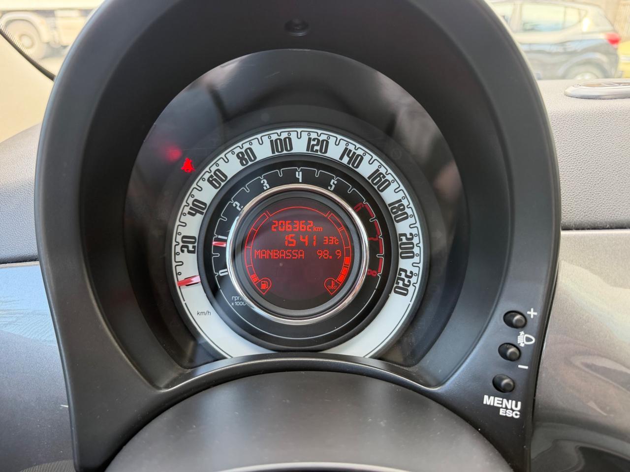 Fiat 500 1.2 benzina 69 cv 2013 Lounge