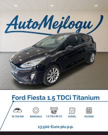 Ford Fiesta 1.5 EcoBlue 5 porte Titanium