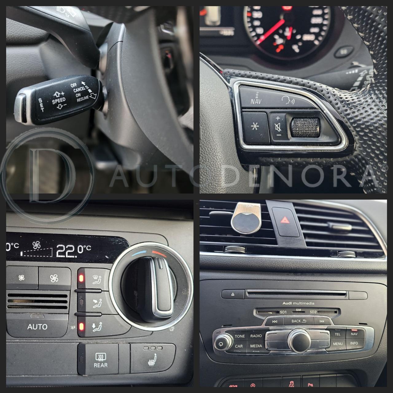 Audi Q3 2.0 TDI 184 CV quattro S tronic#S-LINE#LED#XENO#NAVI#GANCIO TRAINO