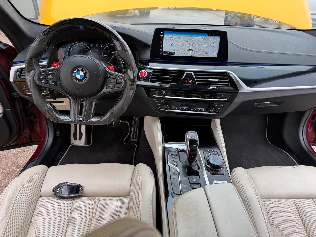 BMW M5 Competition 4.4 V8 600cv MOTORE ROTTO