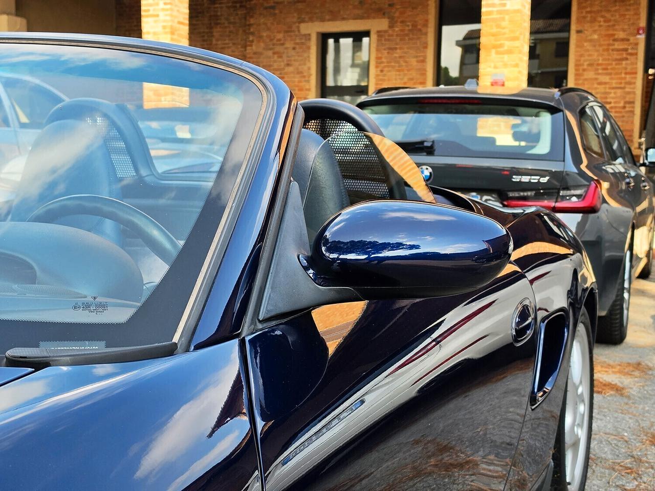 Boxster 3.2 S MANUALE _ BLU LAPIS _ 3.2S _ SERVICE BOOK _ PELLE ALCANTARA _ GARANZIA 12 MESI